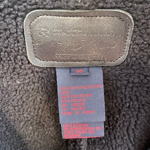 Vintage Ralph Lauren faux suede jacket Women’s size M - Picture 4 of 5